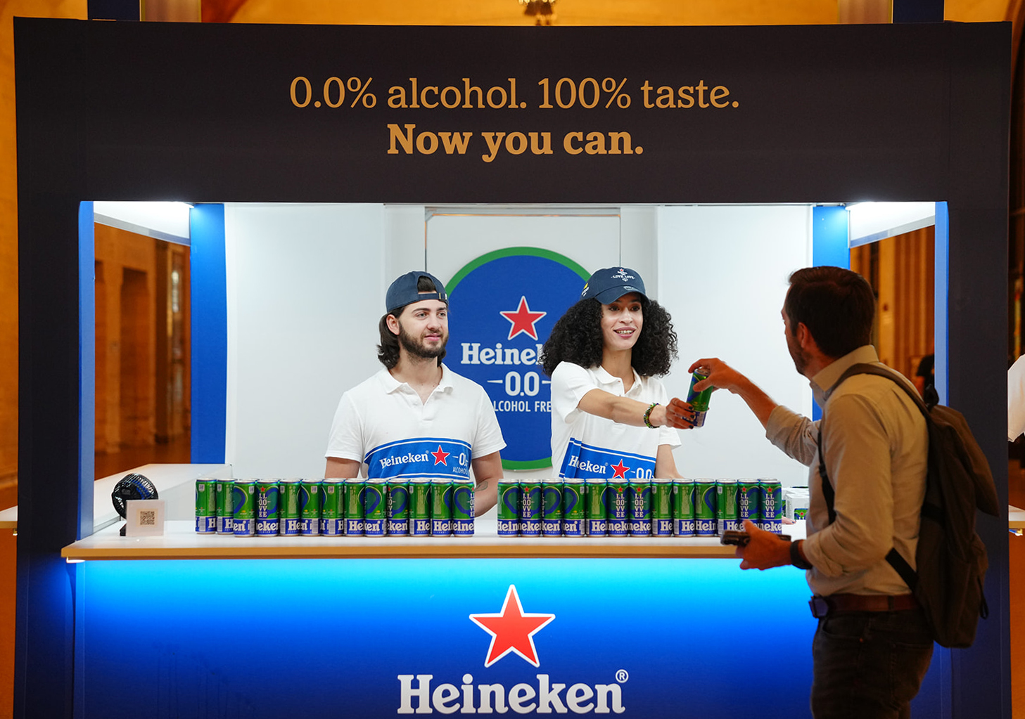 Purity - Heineken 0.0 at Grand Central Terminal